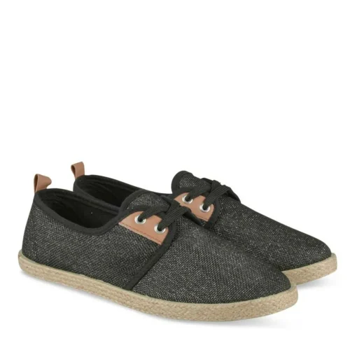 Espadrilles ZWART