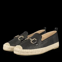Espadrilles ZWART
