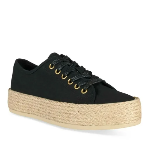 Espadrilles ZWART