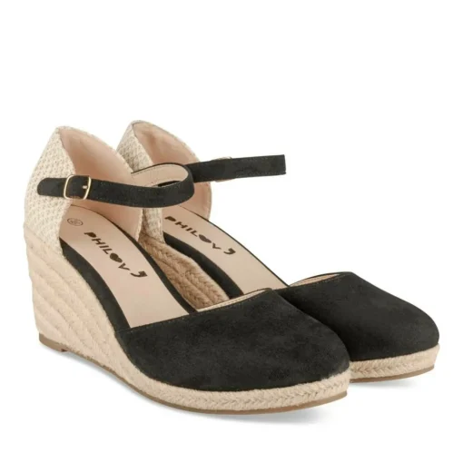 Espadrilles ZWART