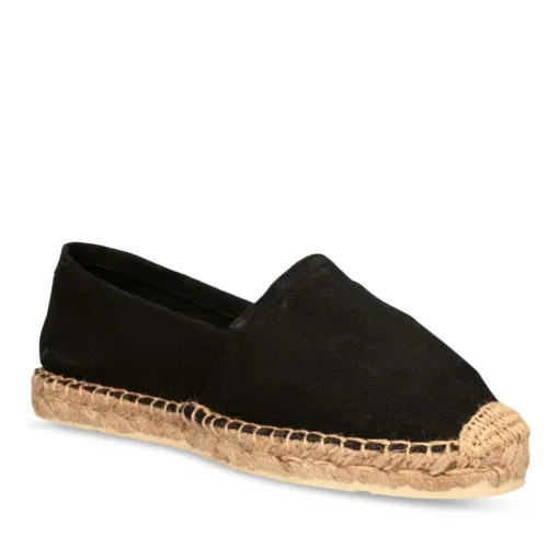 Espadrilles ZWART