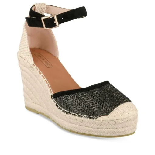 Espadrilles ZWART