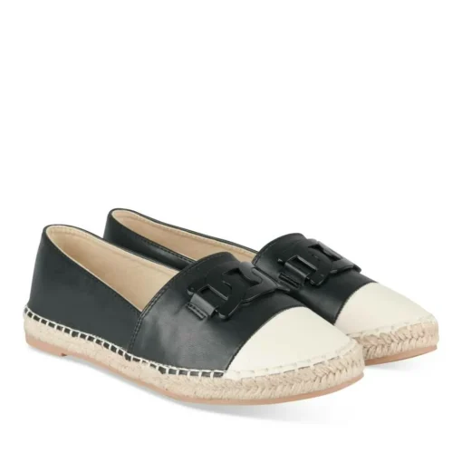 Espadrilles ZWART