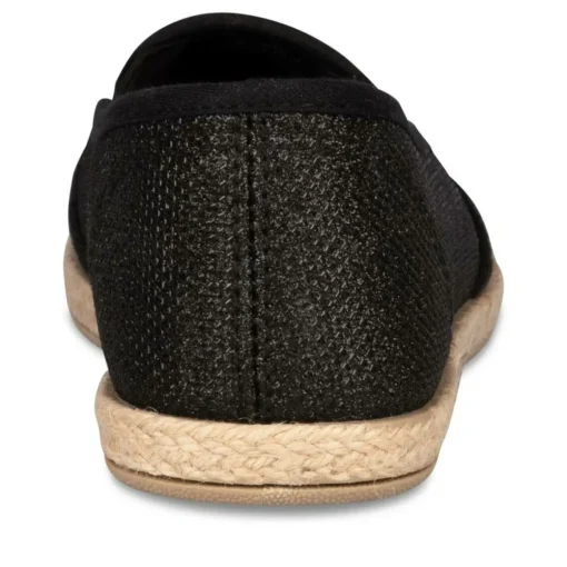 Espadrilles ZWART
