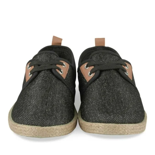Espadrilles ZWART