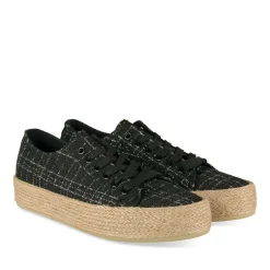 Espadrilles ZWART