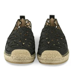 Espadrilles ZWART