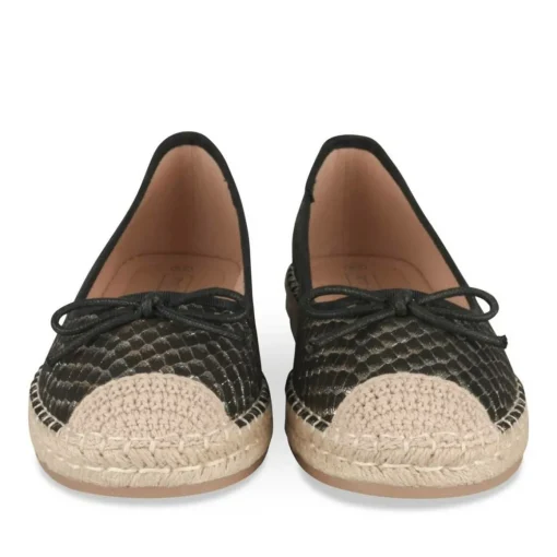 Espadrilles ZWART