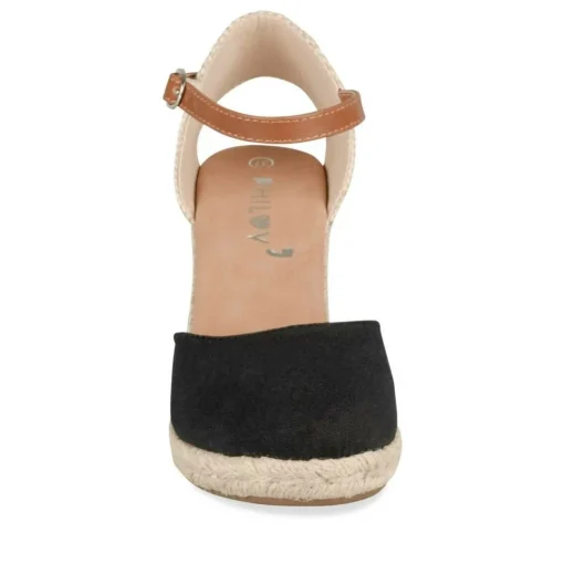 Espadrilles ZWART