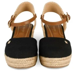 Espadrilles ZWART
