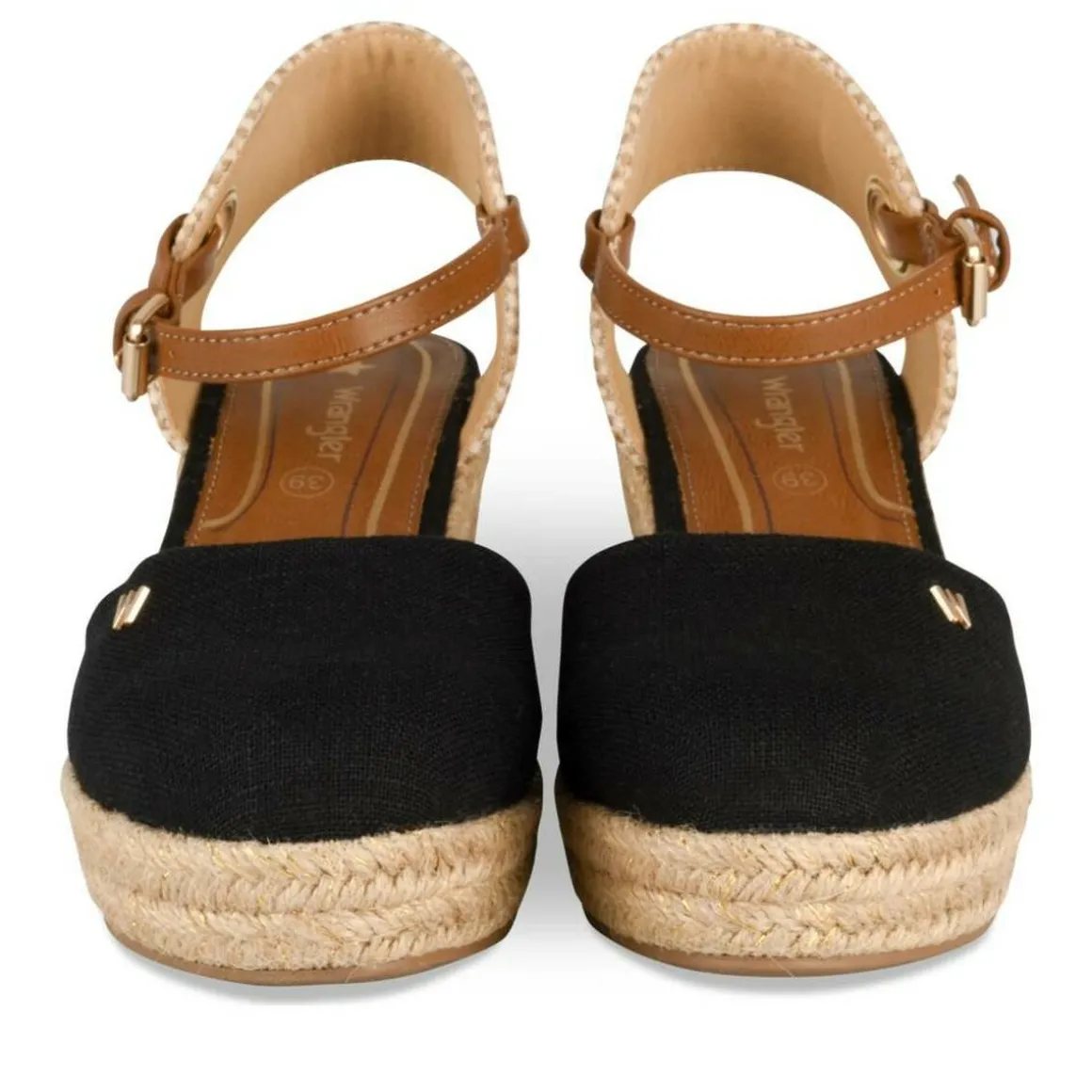 Espadrilles ZWART