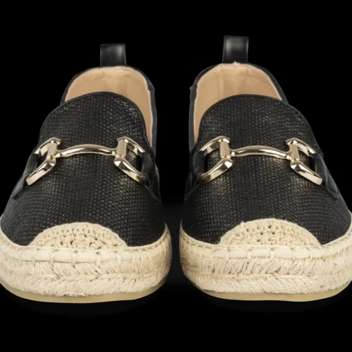 Espadrilles ZWART