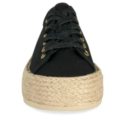 Espadrilles ZWART