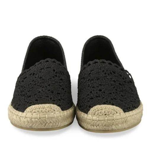 Espadrilles ZWART