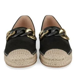 Espadrilles ZWART