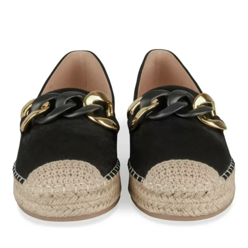 Espadrilles ZWART