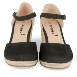 Espadrilles ZWART