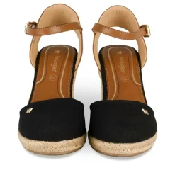 Espadrilles ZWART