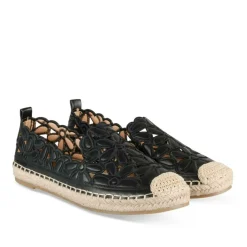 Espadrilles ZWART