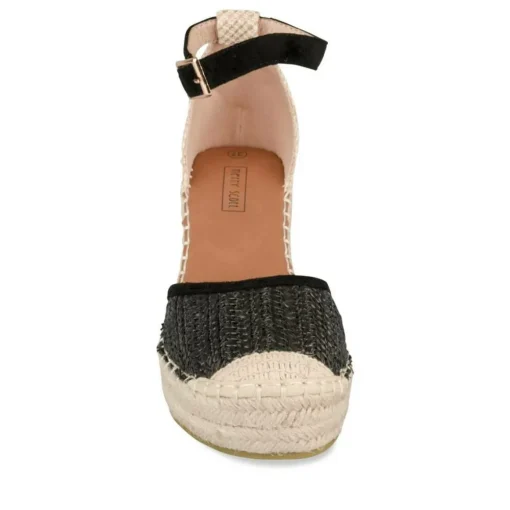 Espadrilles ZWART