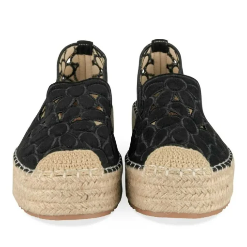 Espadrilles ZWART