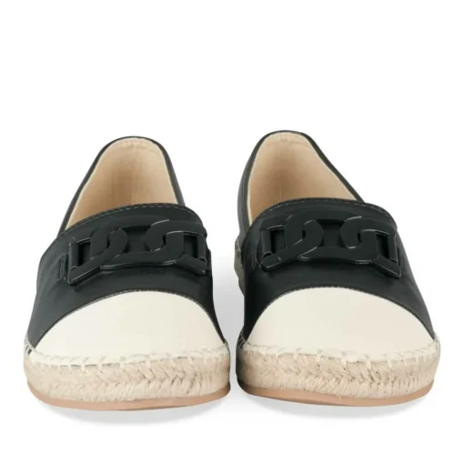 Espadrilles ZWART
