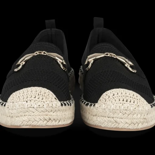 Espadrilles ZWART