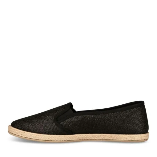 Espadrilles ZWART