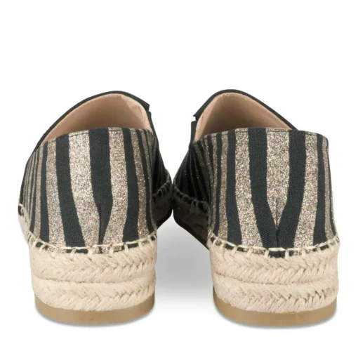 Espadrilles ZWART