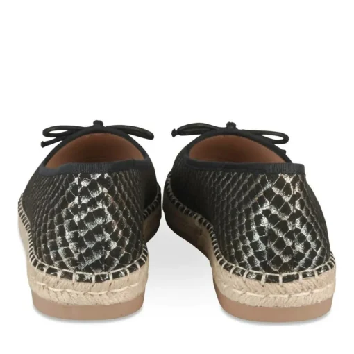 Espadrilles ZWART