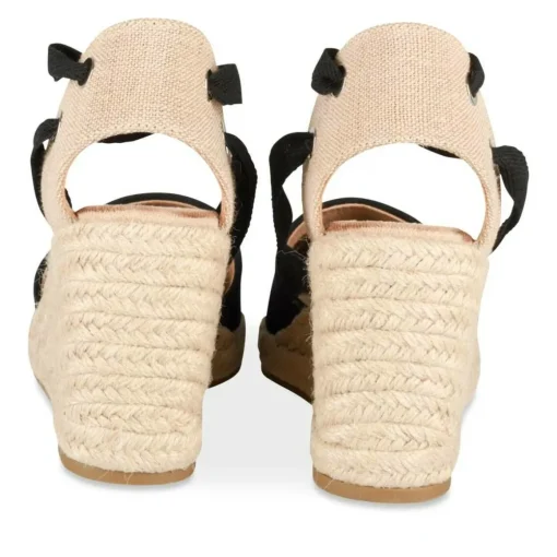 Espadrilles ZWART