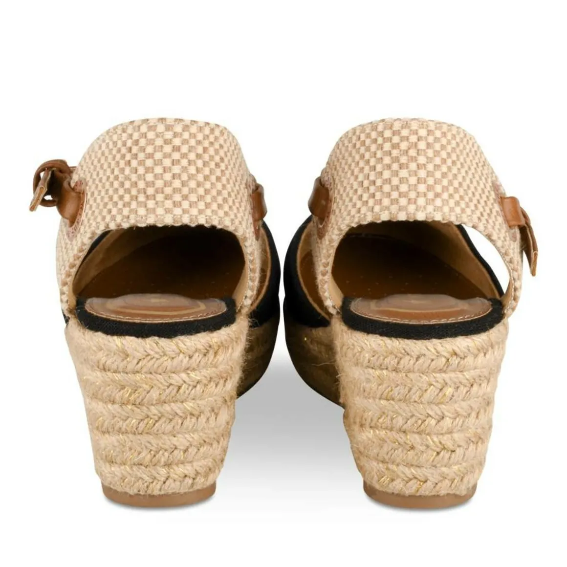Espadrilles ZWART