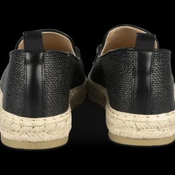 Espadrilles ZWART
