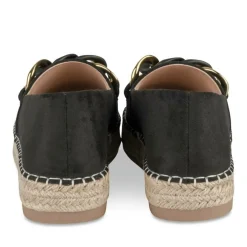 Espadrilles ZWART
