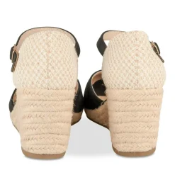Espadrilles ZWART