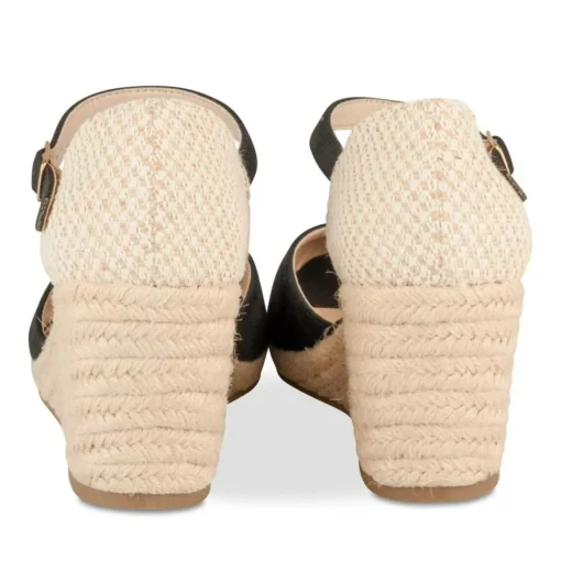 Espadrilles ZWART