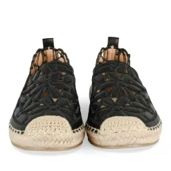 Espadrilles ZWART