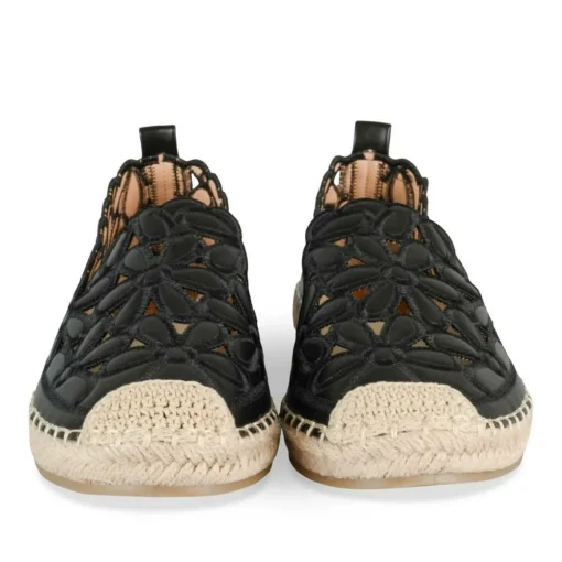 Espadrilles ZWART