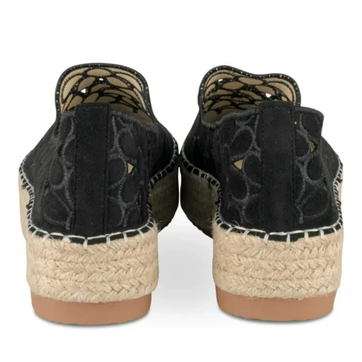 Espadrilles ZWART
