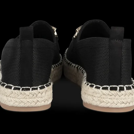 Espadrilles ZWART