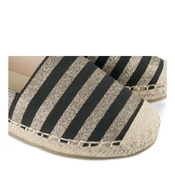 Espadrilles ZWART