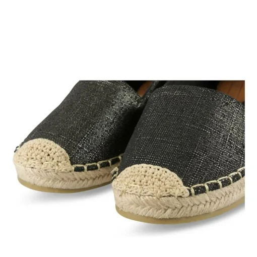 Espadrilles ZWART