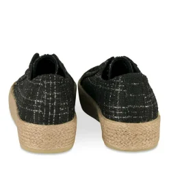 Espadrilles ZWART