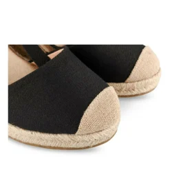 Espadrilles ZWART
