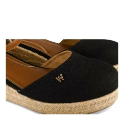 Espadrilles ZWART
