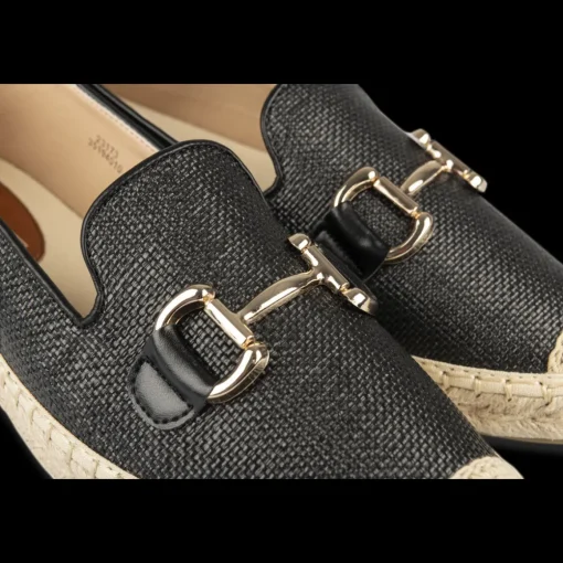 Espadrilles ZWART