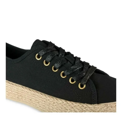 Espadrilles ZWART