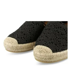 Espadrilles ZWART