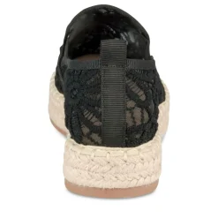 Espadrilles ZWART
