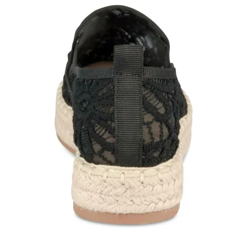 Espadrilles ZWART